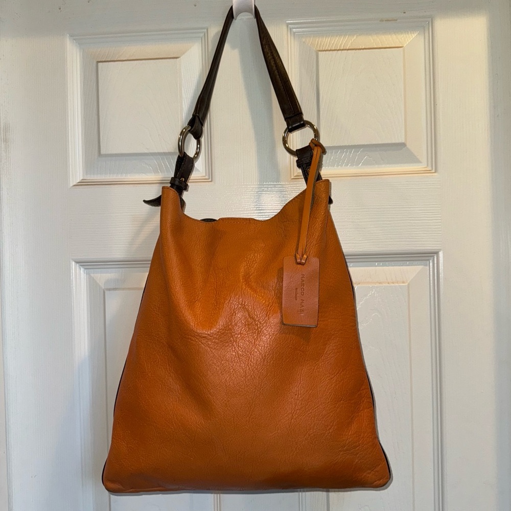 Marco Masi Milano Leather shoulder Bag